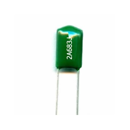 CAPACITOR POLIESTER 68nF/100V