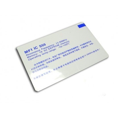 Cartão RFID MIFARE 1K - 13,56MHz