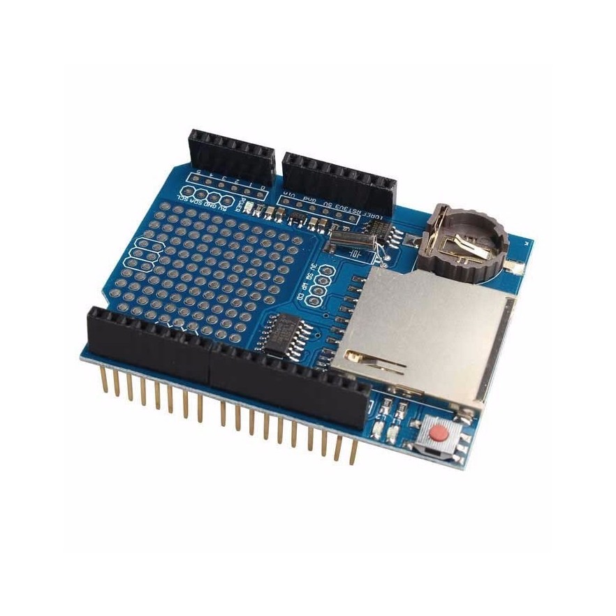 Shield Data Logger Arduino com RTC DS1307