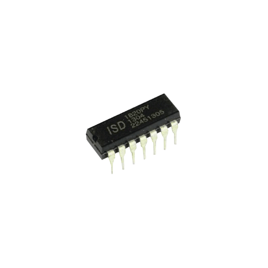 Chip Gravação/Reprodução de Voz - ISD1820